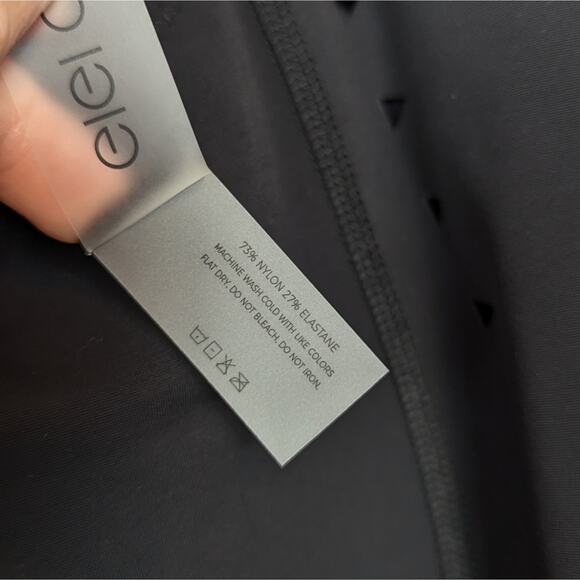 GIGI C Black Roberta Cut Out Athletic Tank Top - Picture 7 of 8